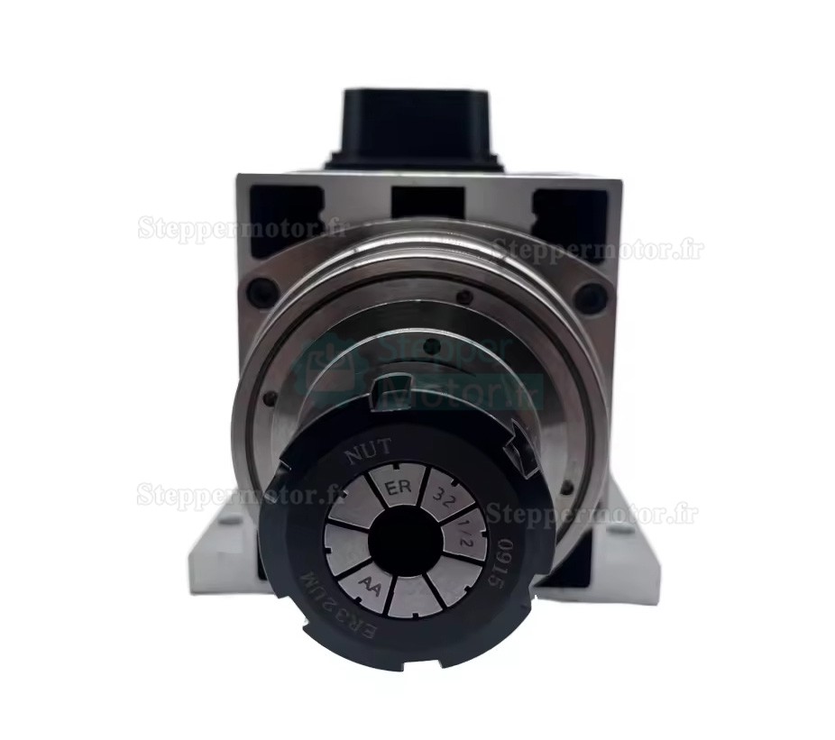 Moteur de broche cnc refroidi par air GDZ120x103-4.5 220V/380V 4,5kW 18000/24000 tr/min, pince ER32 400hz